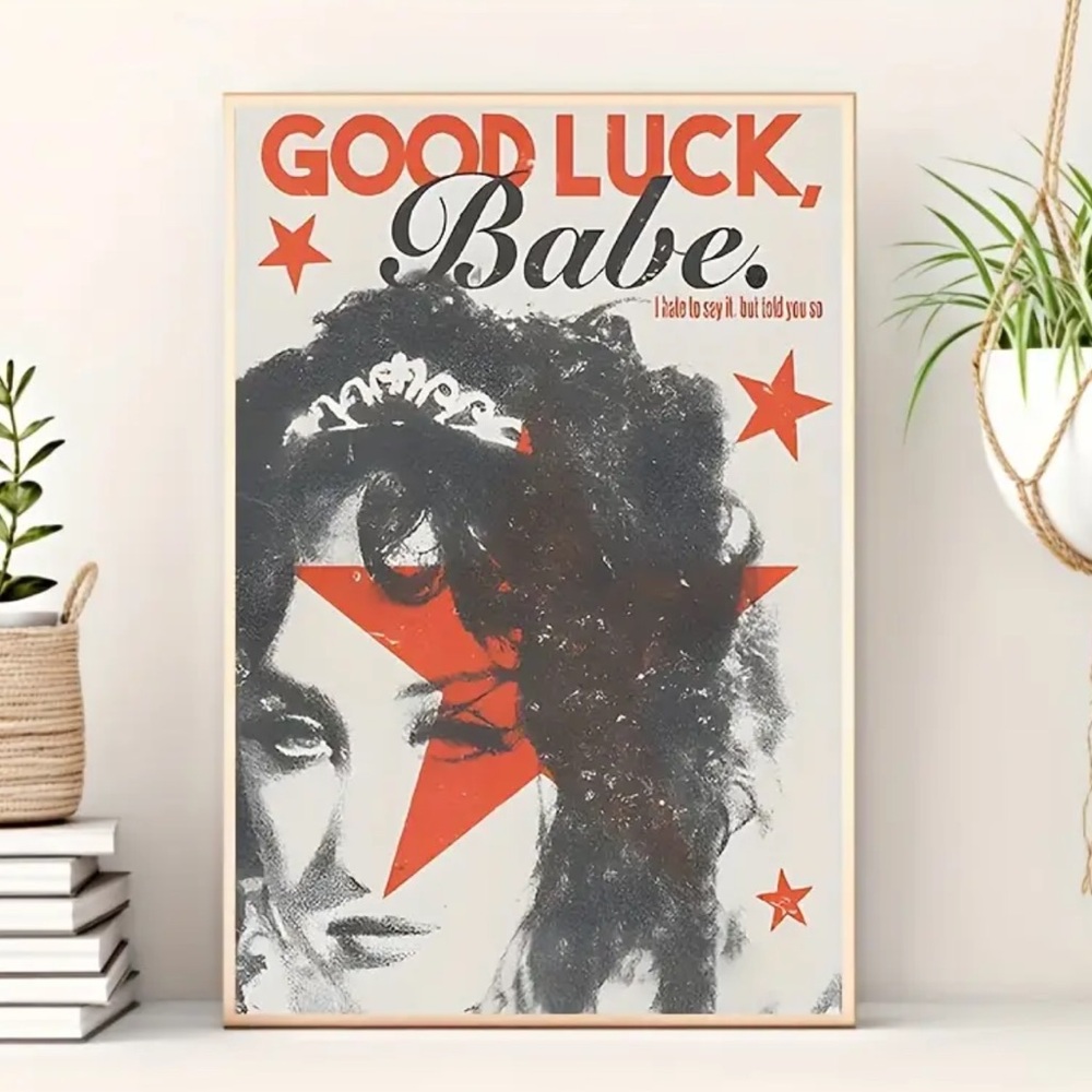 Cher “Babe” Portrait Canvas Print Music Icon Decor Pop Wall Art